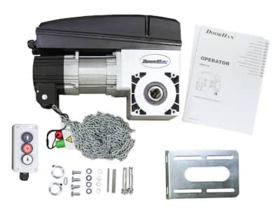 Приводы для секционных промышленных ворот серии shaft-50