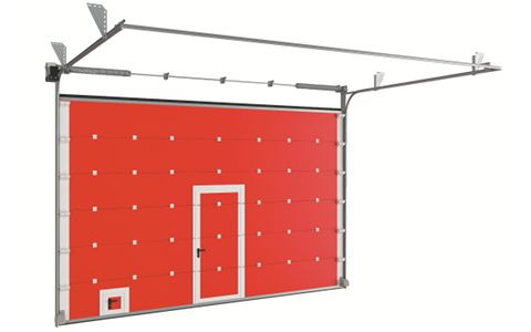 Секционные противопожарные ворота